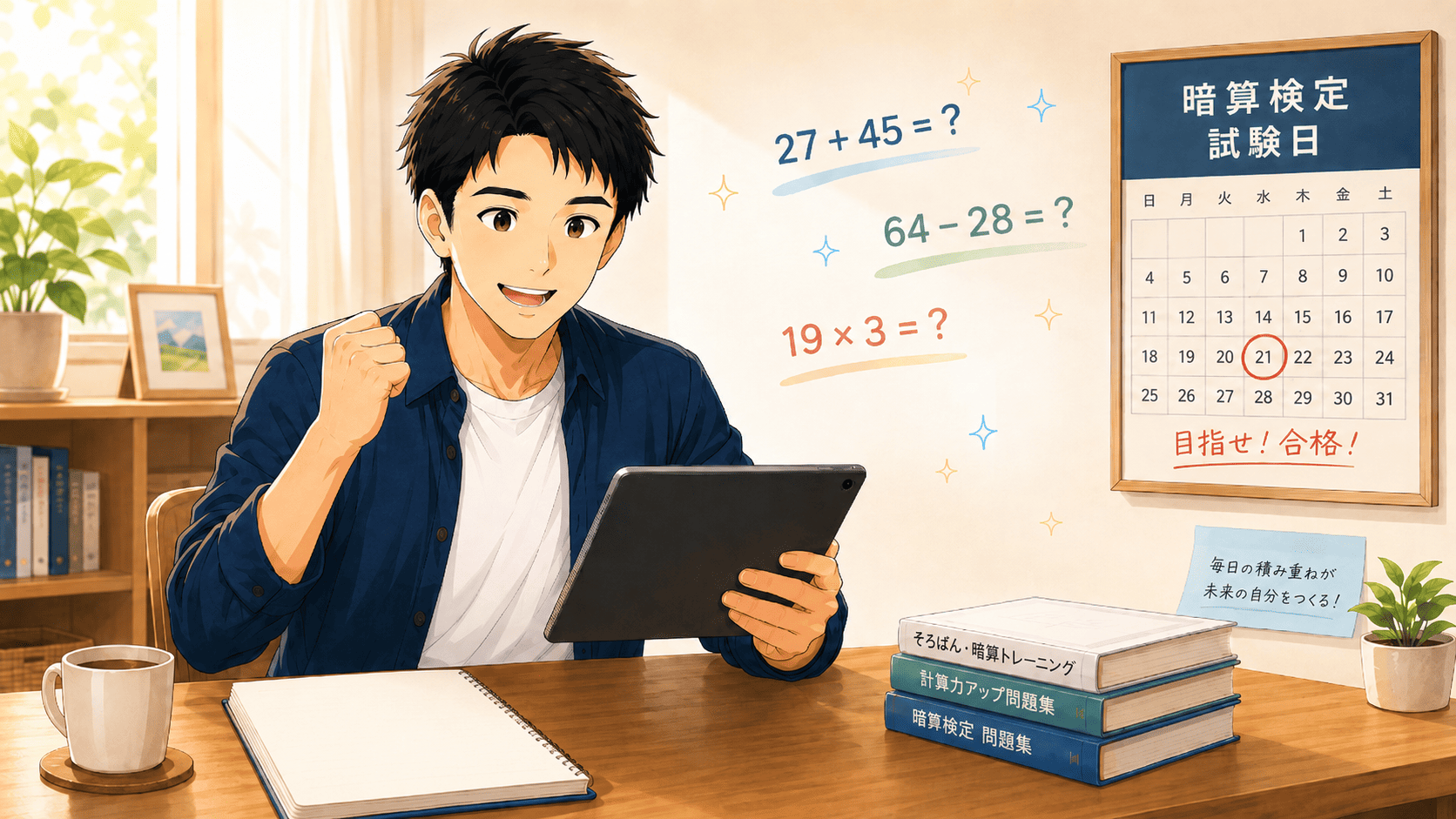 暗算検定を目標にするようになった理由